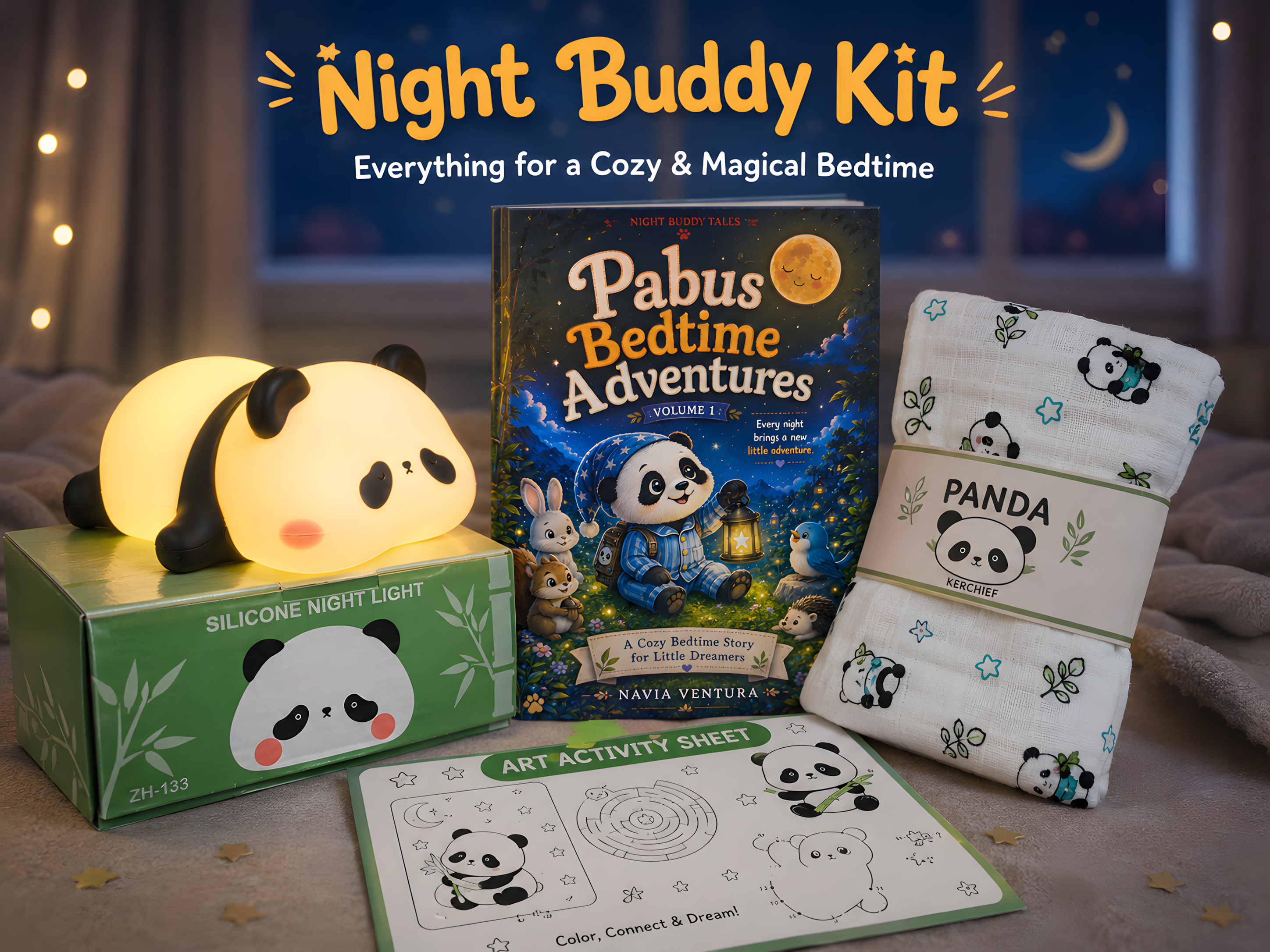 Panda Night Buddy Kit